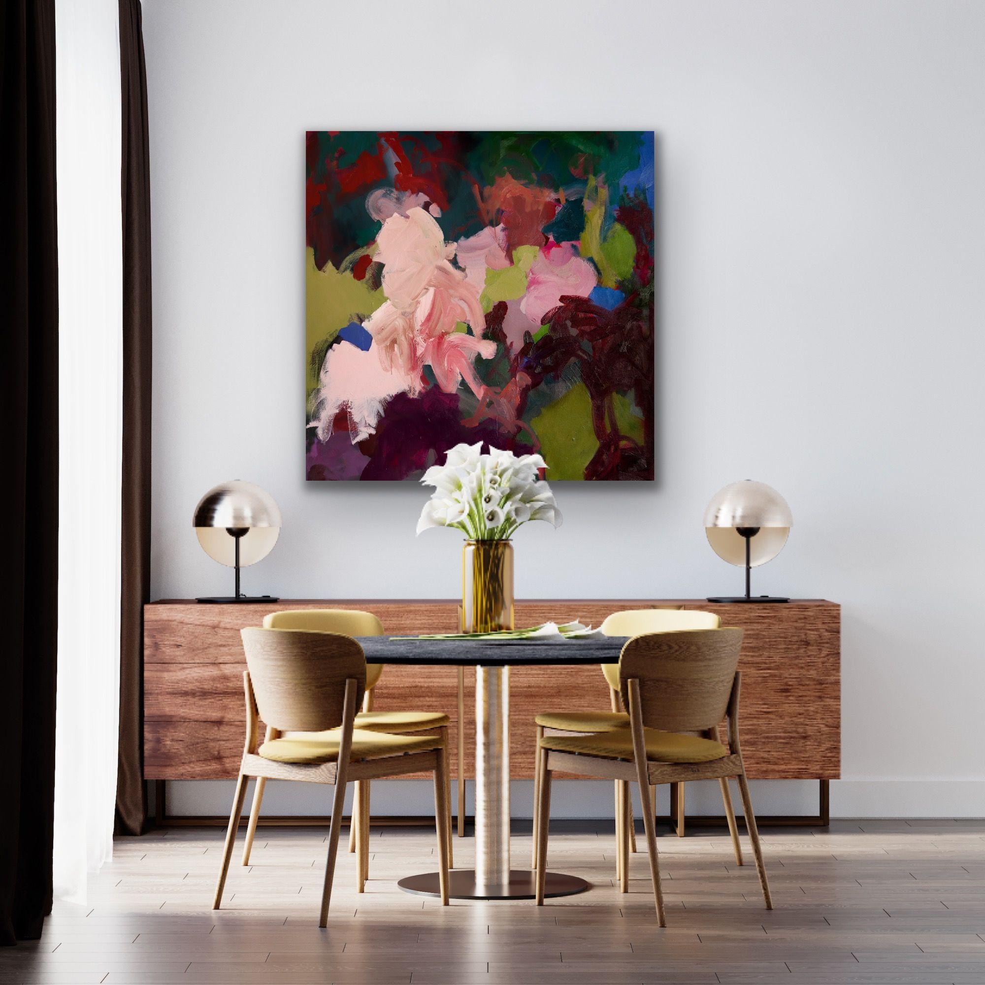can't stop you putting roots in my dreamland, Painting, Oil on Canvas For Sale 3