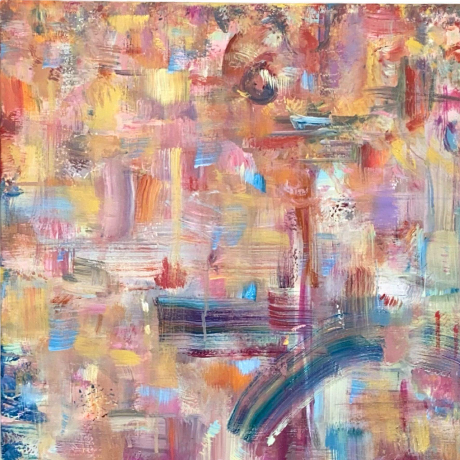 Zeichnung, Gemälde, Acryl auf Leinwand (Abstrakt), Painting, von Shannon Ewing