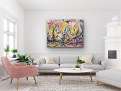 Line Is Lost, Painting, Acrylic on Canvas