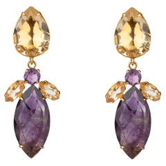 Vintage Shannon Pierced Earrings