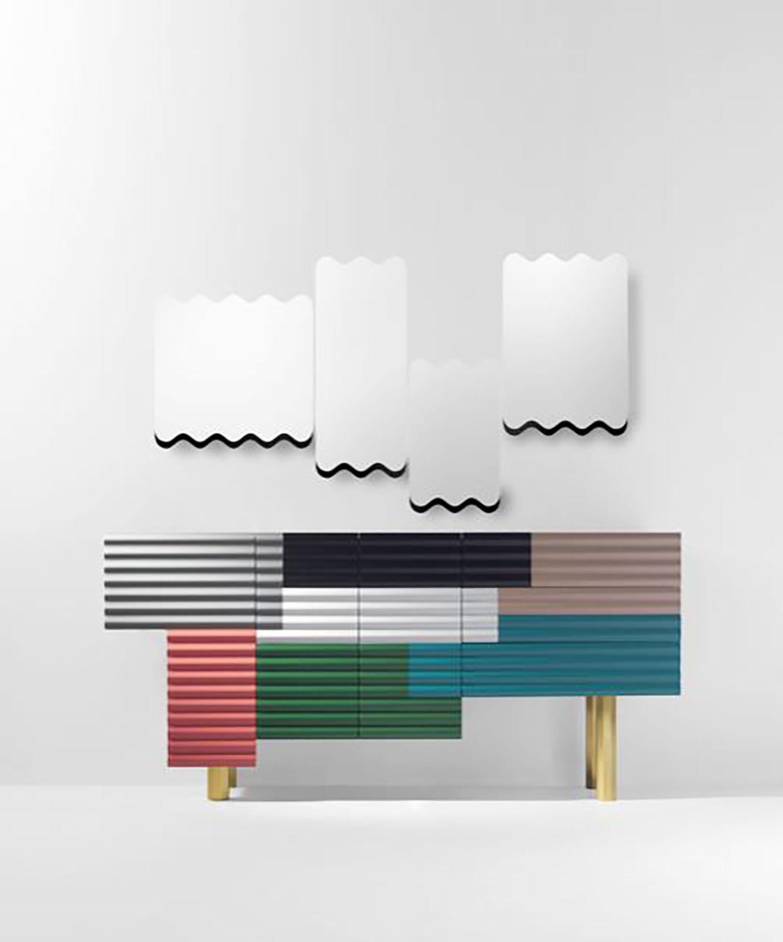 Anodized Shanty Cabinet by Doshi Levien for BD Barcelona For Sale