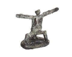 ShanZuo and DaHuang Zhou Signed 1992 Limited Edition Abstract Sculpture