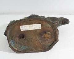 ShanZuo and DaHuang Zhou Signed 1992 Limited Edition Abstract Sculpture