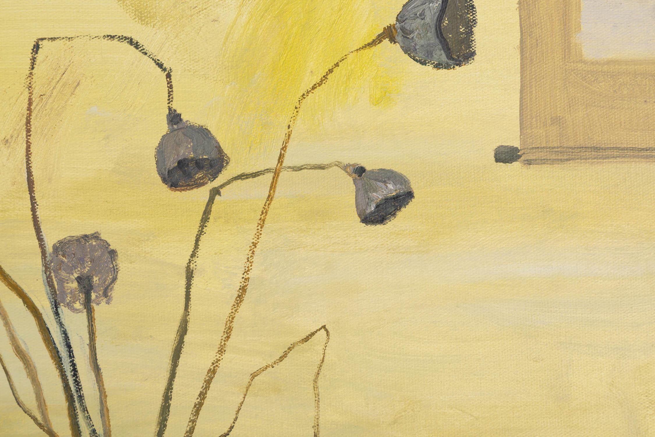 Huile impressionniste originale sur toile « Un coin de l'étude » de Shaofei Xie en vente 3