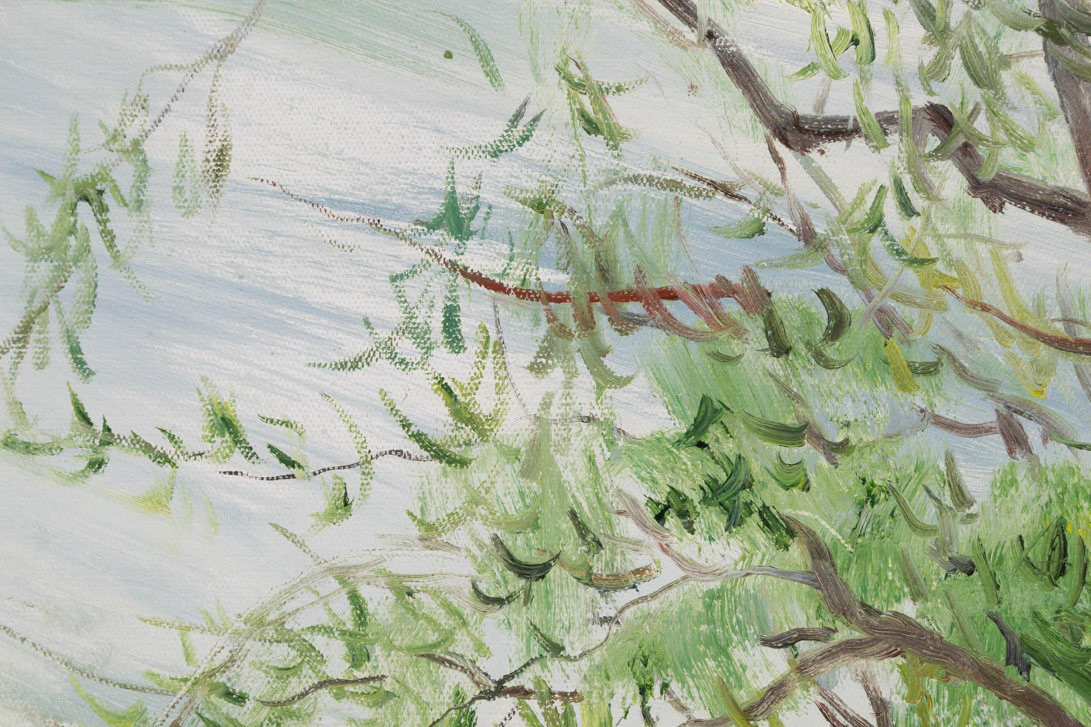 Shaofei Xie, peinture à l'huile impressionniste originale 
