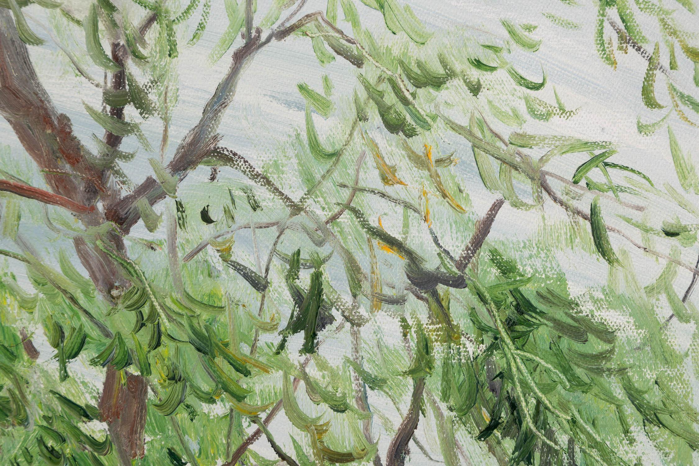 Shaofei Xie, peinture à l'huile impressionniste originale 