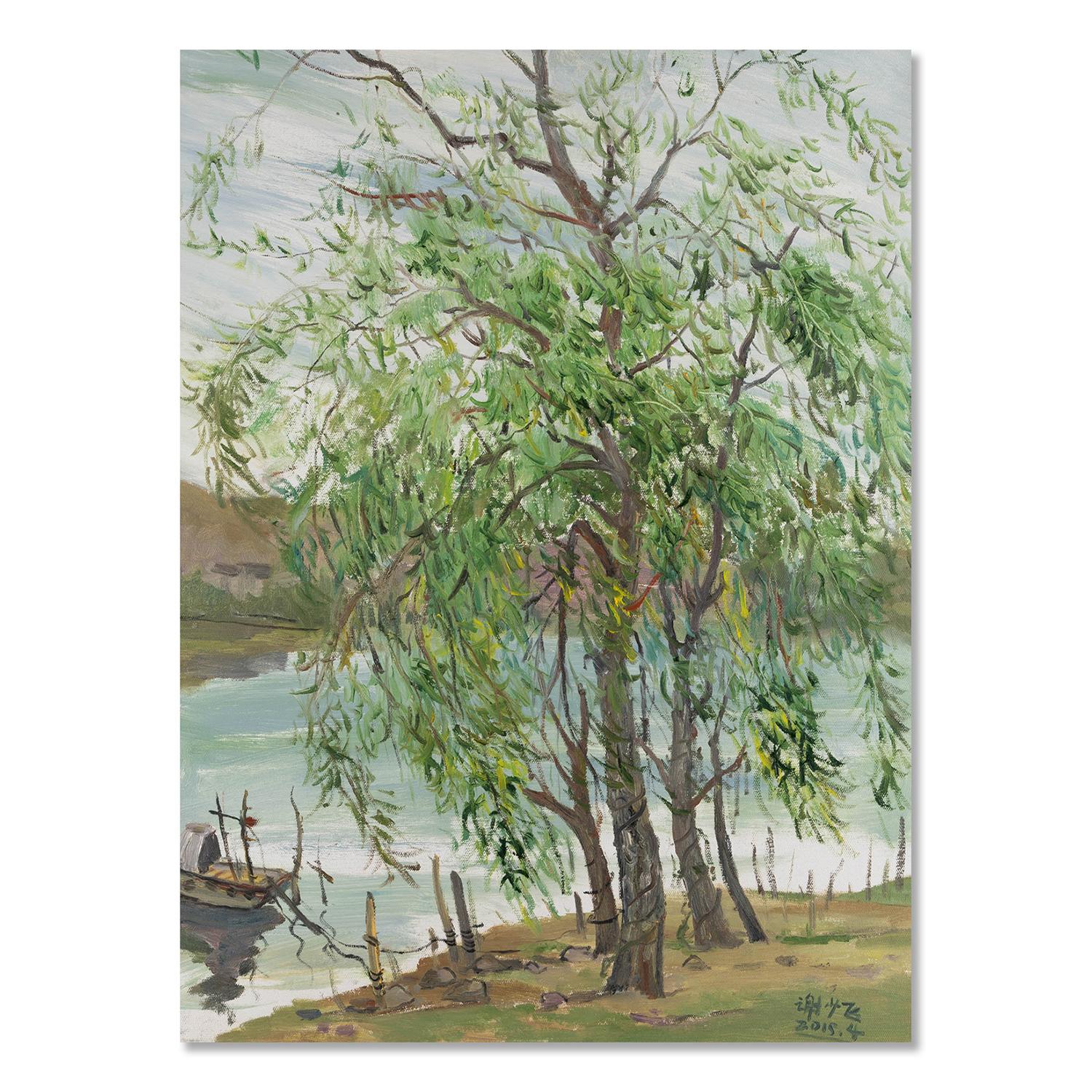 Shaofei Xie, peinture à l'huile impressionniste originale 
