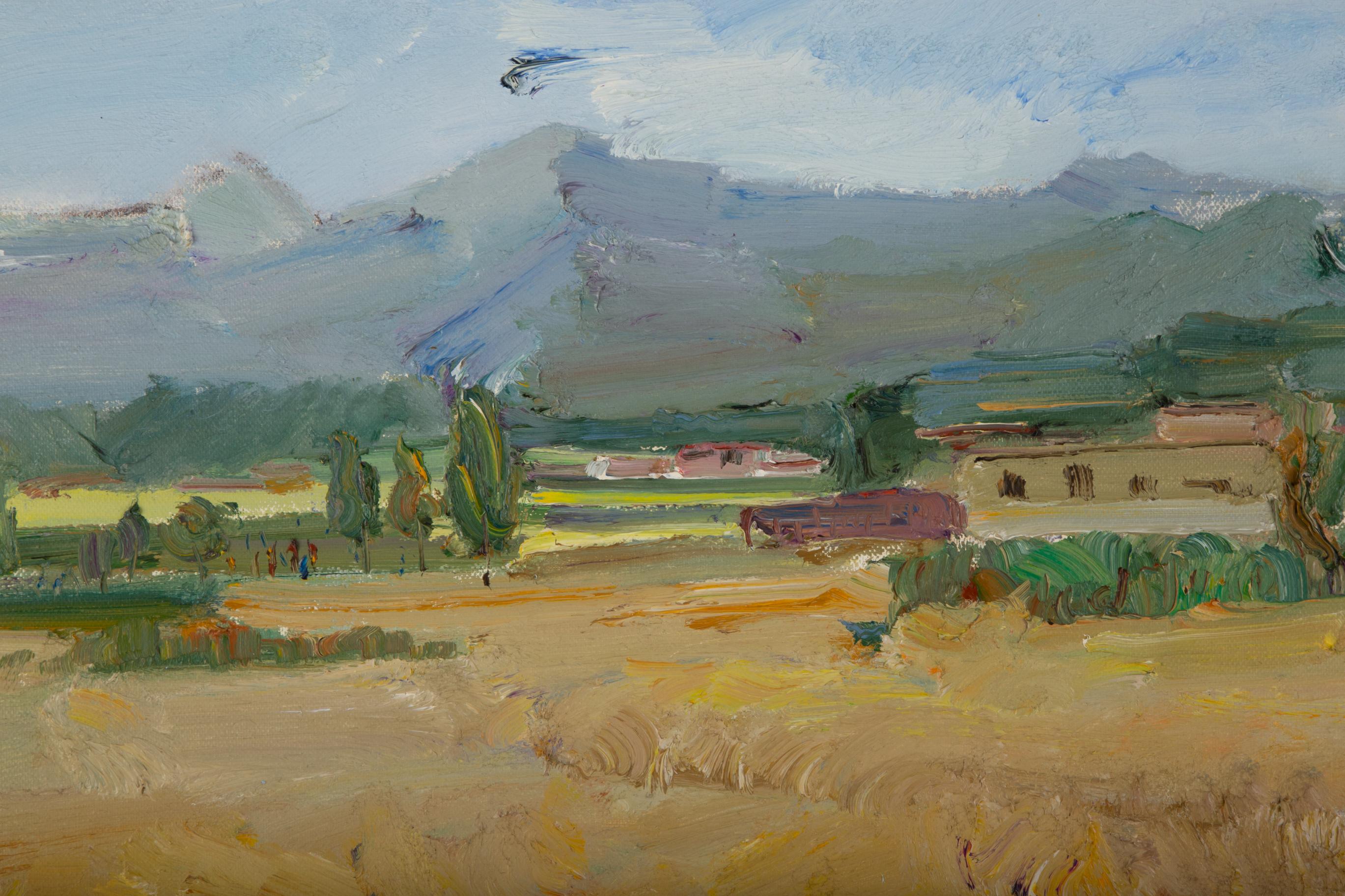 ShaoFei Xie Landscape Original Oil On Canvas 