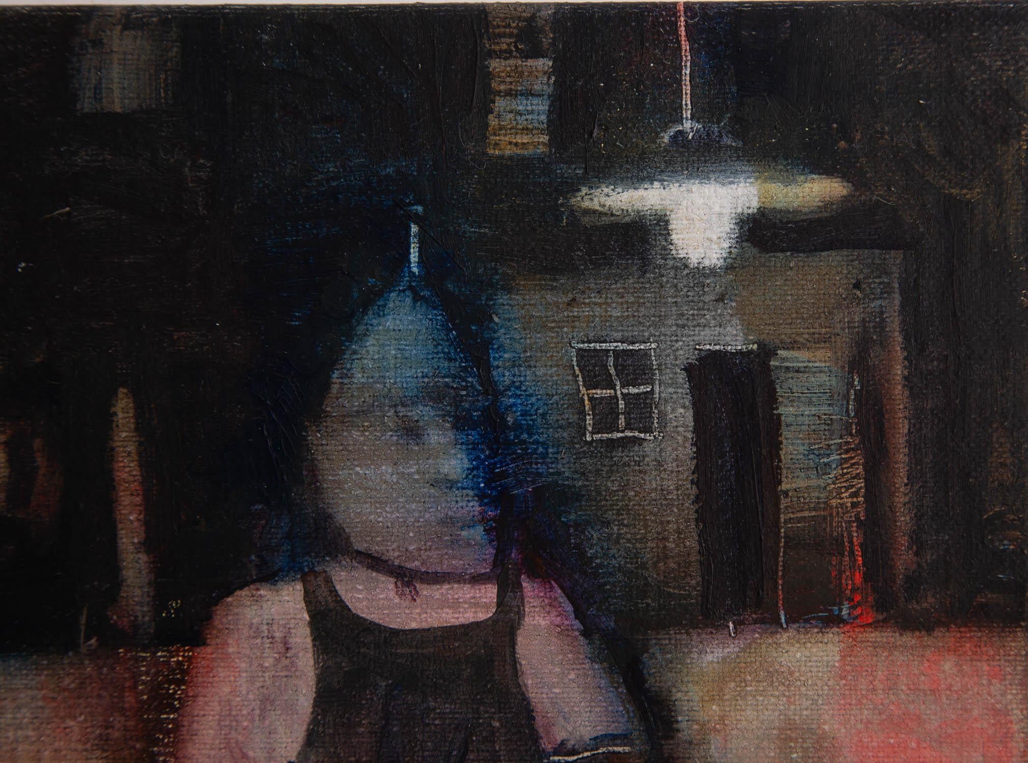Shaohua Nong Olio su tela originale surrealista 