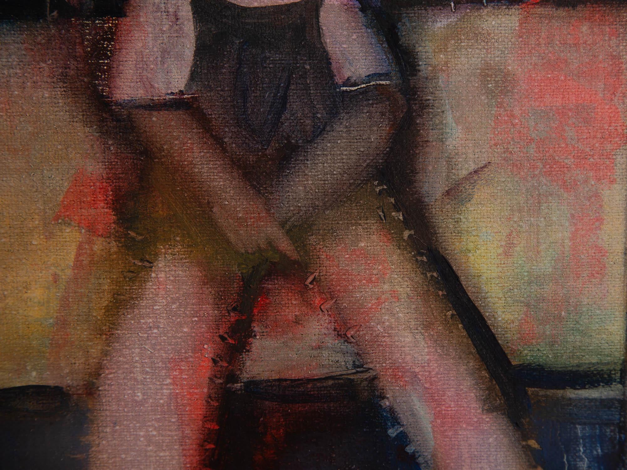 Shaohua Nong Olio su tela originale surrealista 