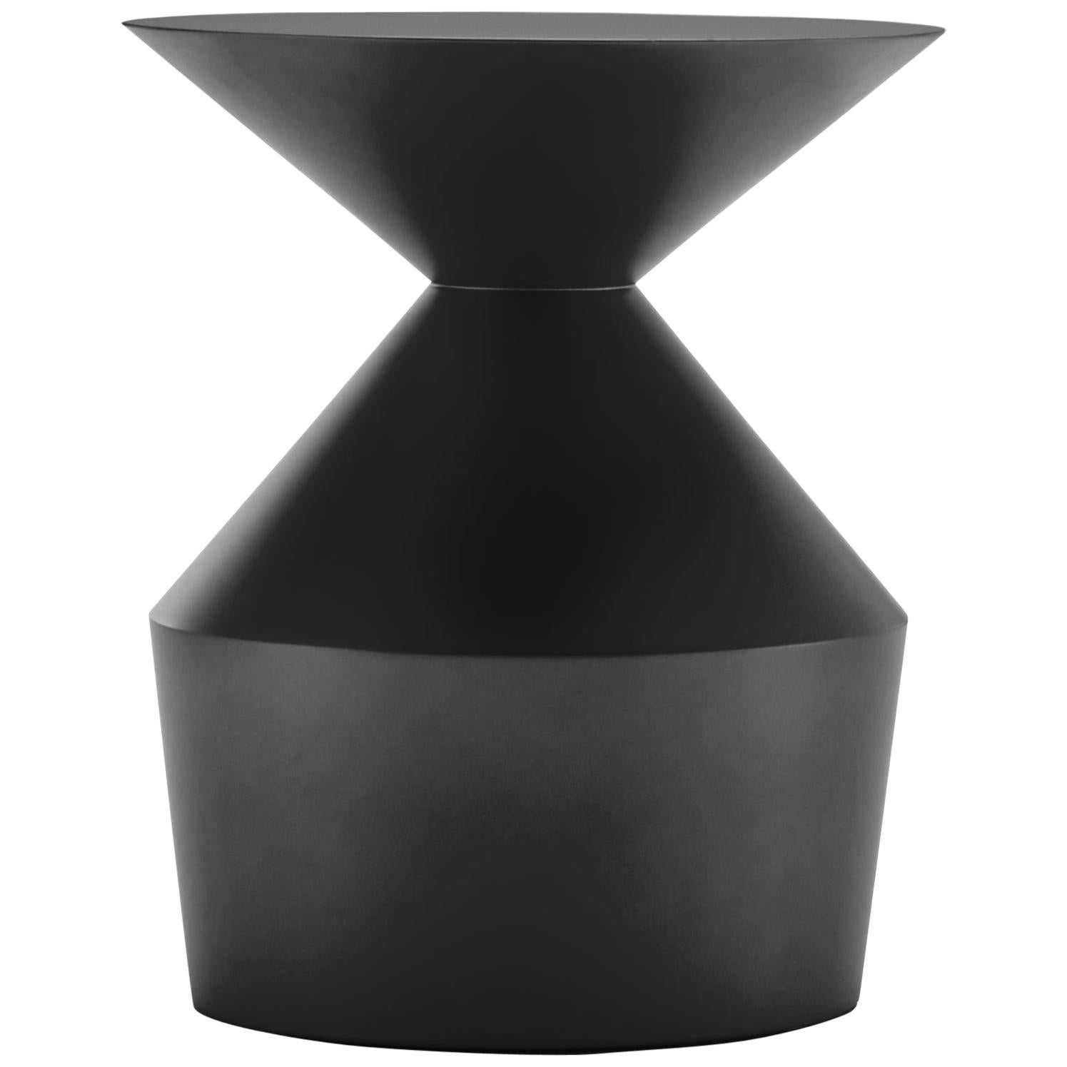 Viccarbe  Shape Low Table O, Black Matt Finish by Jorge Pensi For Sale