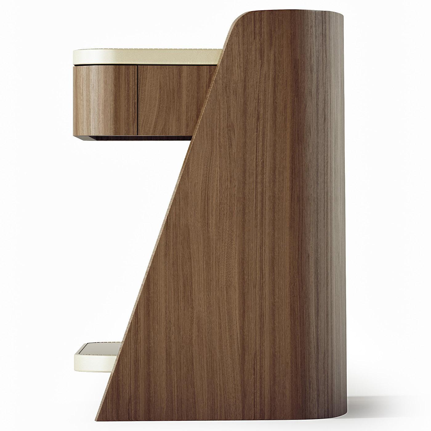 Contemporary Shape Nightstand by Carpanelli For Sale