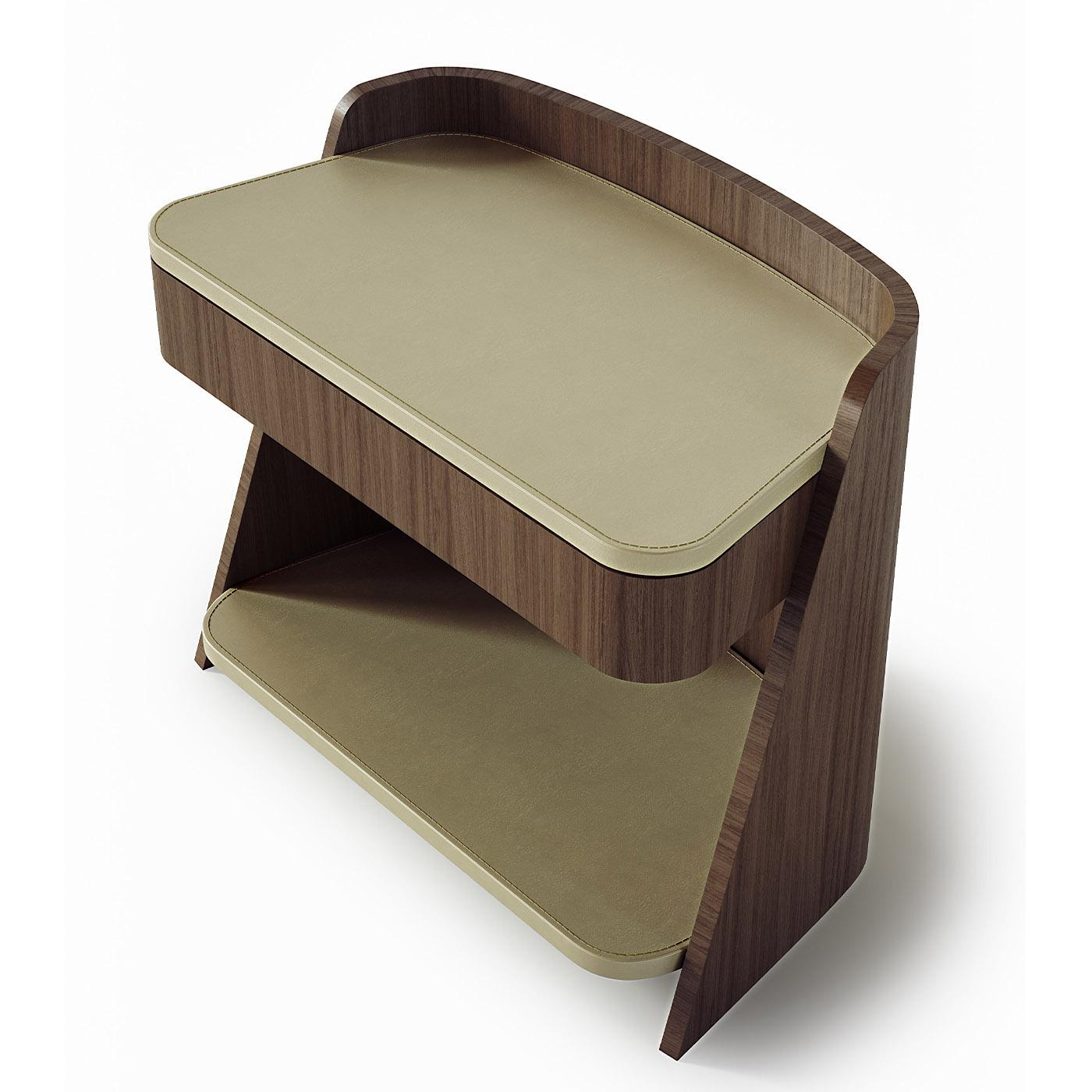 Wood Shape Nightstand by Carpanelli For Sale