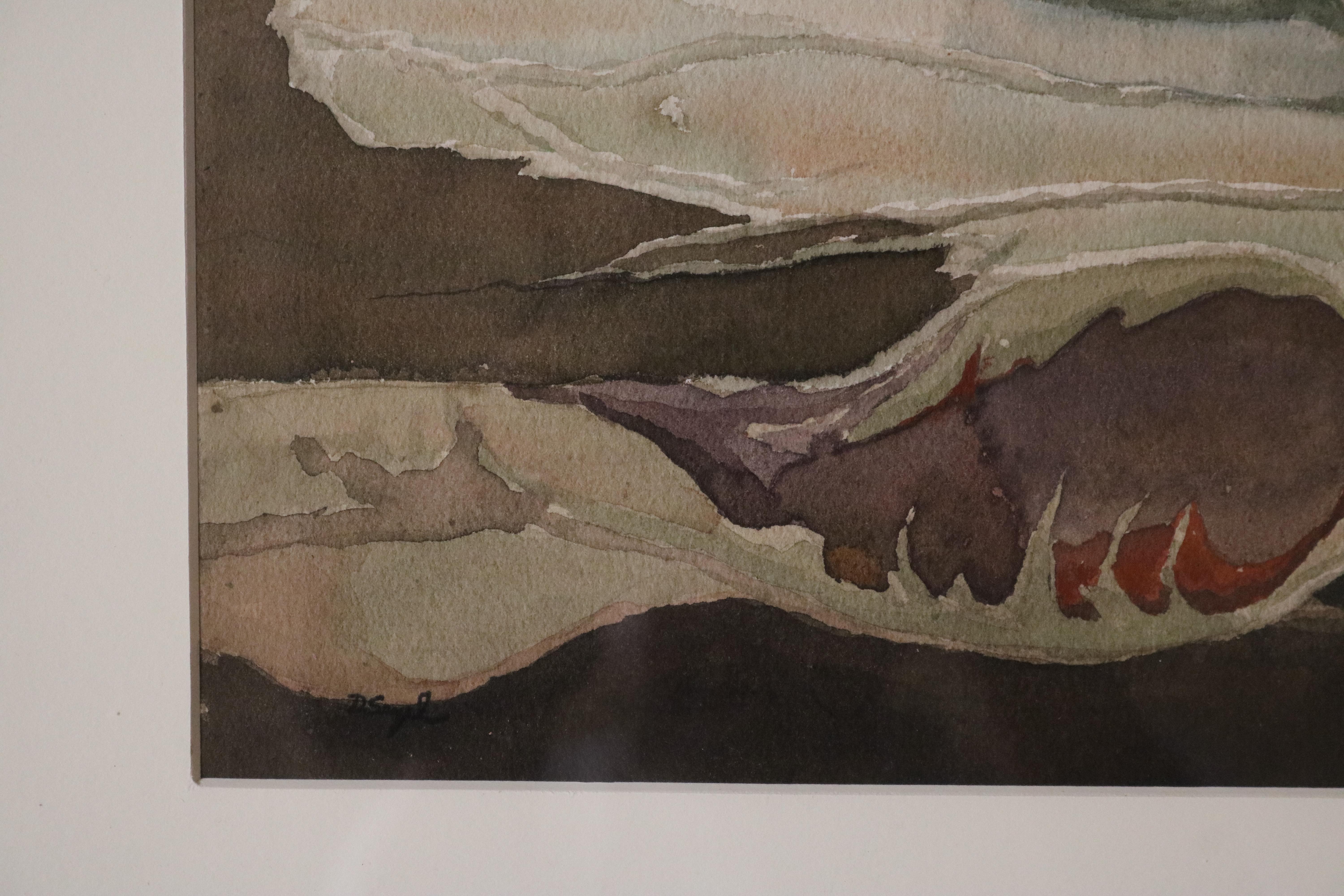 Post-Modern Shape of a Nude by David Segel