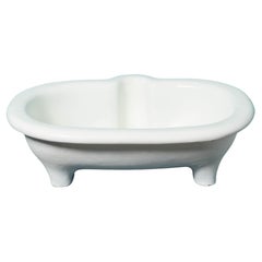 Shaped Antique Counter Top Stoneware Basin
