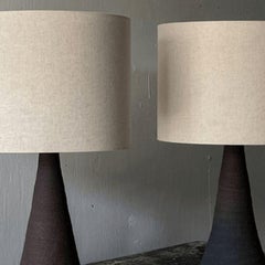 Lámpara de mesa de cerámica con forma n.º 5