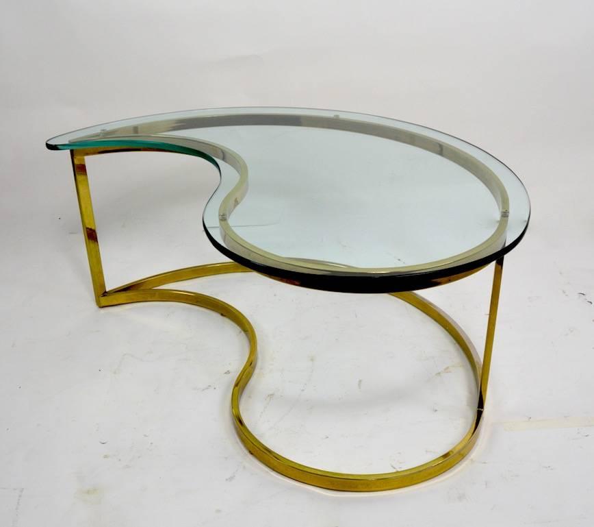 yin yang coffee table glass
