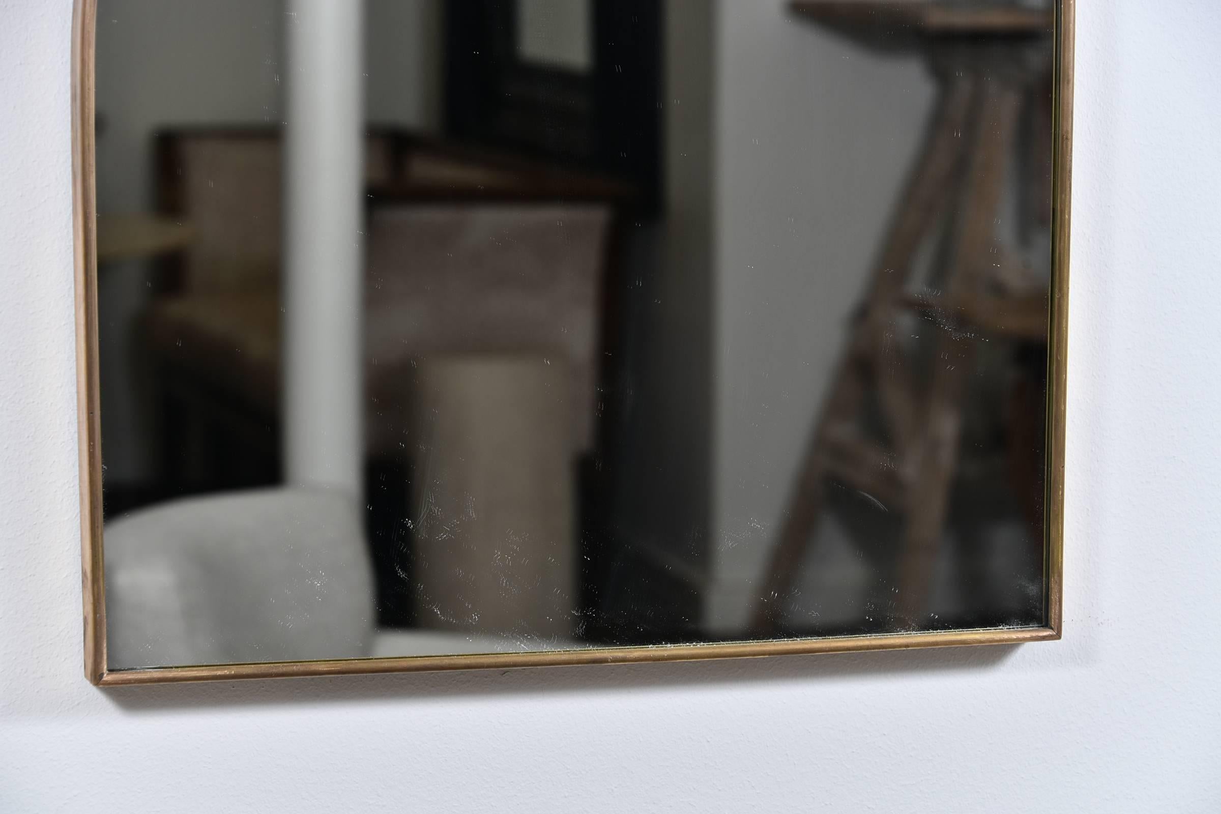 Mid-20th Century Shapely Vintage Italian Mirror