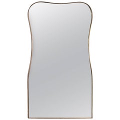 Shapely Vintage Italian Mirror