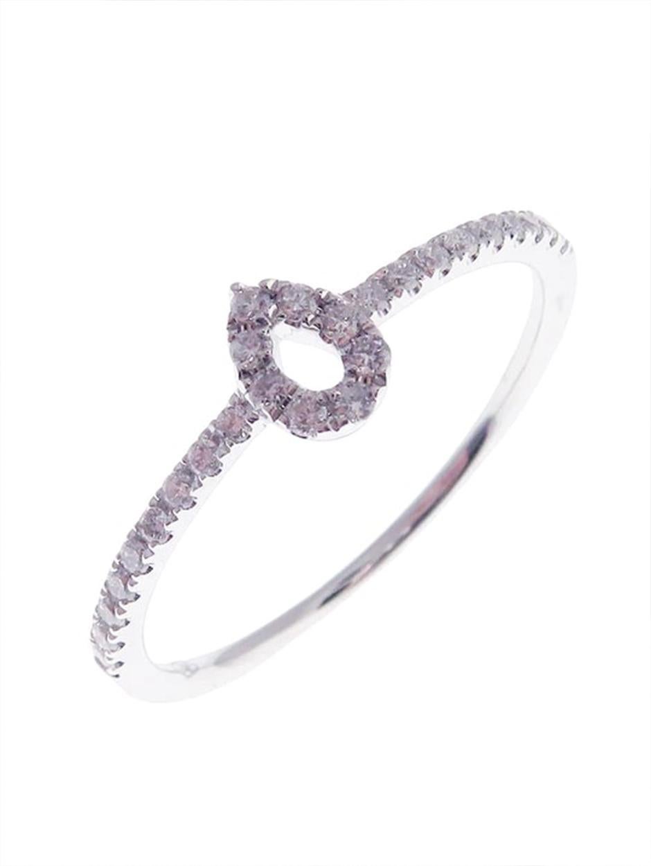 For Sale:  Shapes Pear Diamond-Pave Ring 3