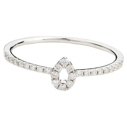 For Sale:  Shapes Pear Diamond-Pave Ring