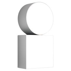 Quadratische Wandleuchte aus Nickel in Form von Atelier Areti