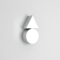 Shapes Triangle Nickel Wall Light by Atelier Areti