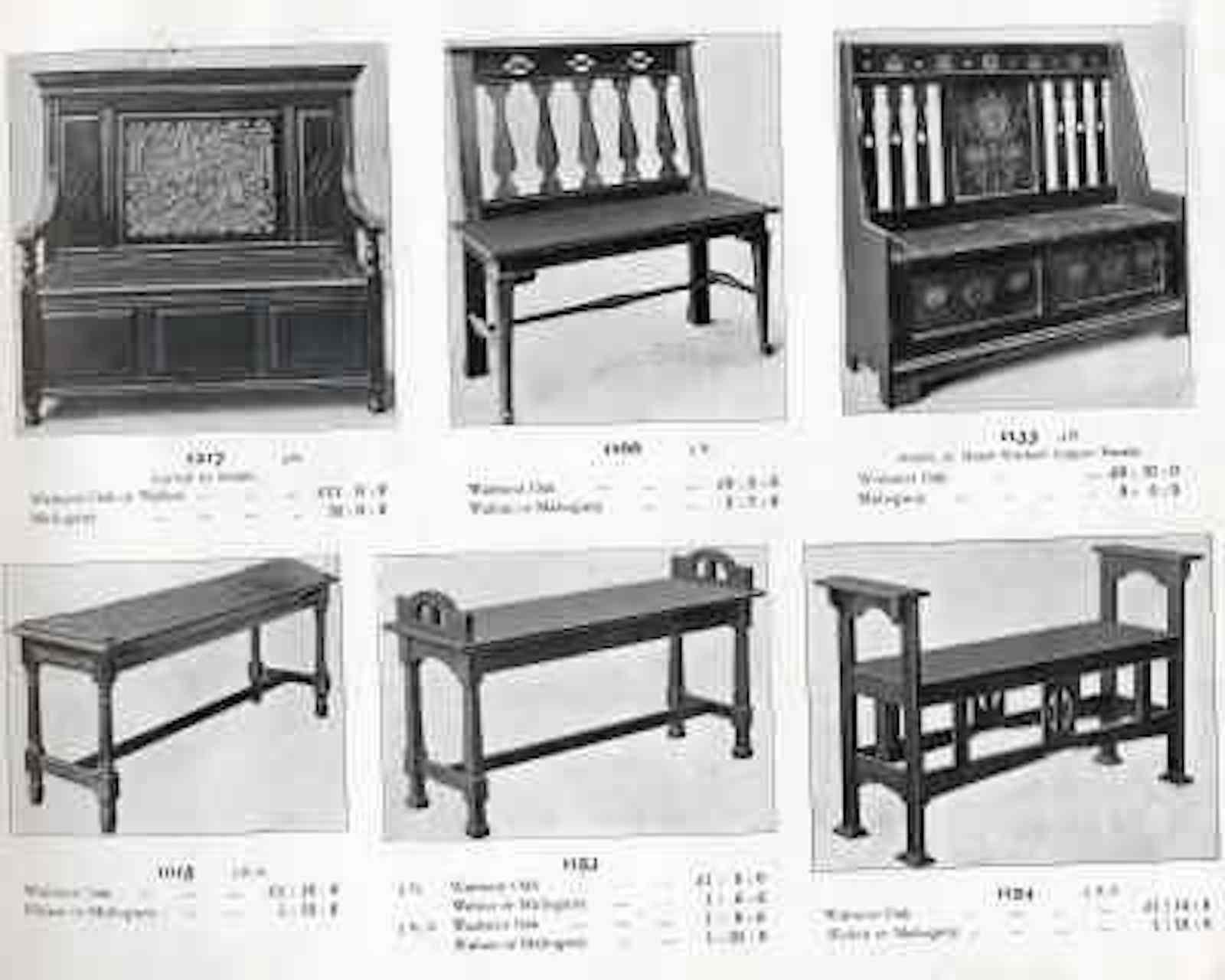 Shapland & Petter, Ein guter Arts & Craft Doppelklavierhocker oder Fensterbank aus Eiche im Angebot 12