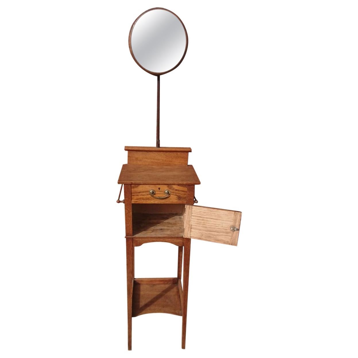 Shapland & Petter, Attributed, Arts & Crafts Gentleman's Wash or Shaving Stand For Sale