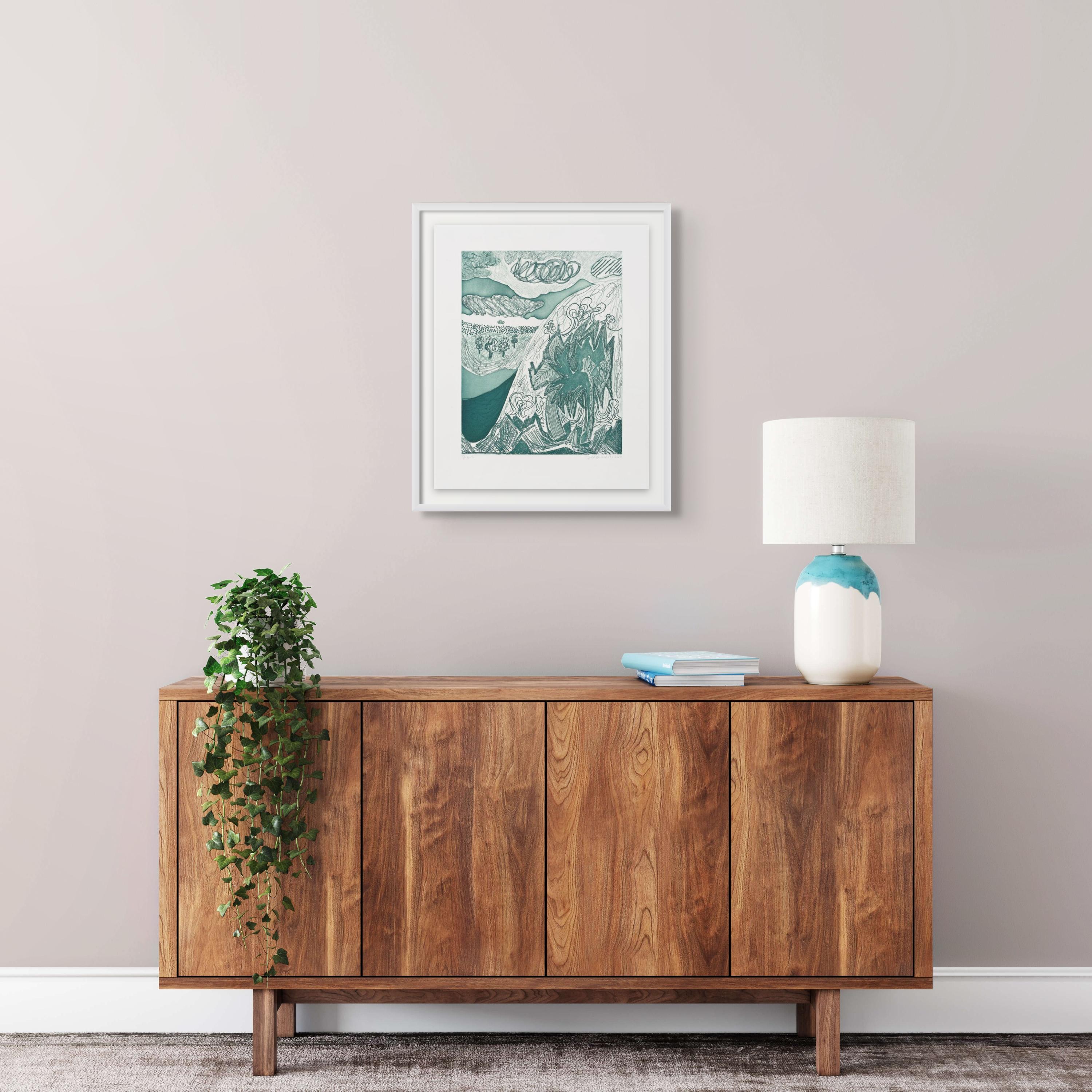 Un avenir Unknown - Print de Shara Hughes