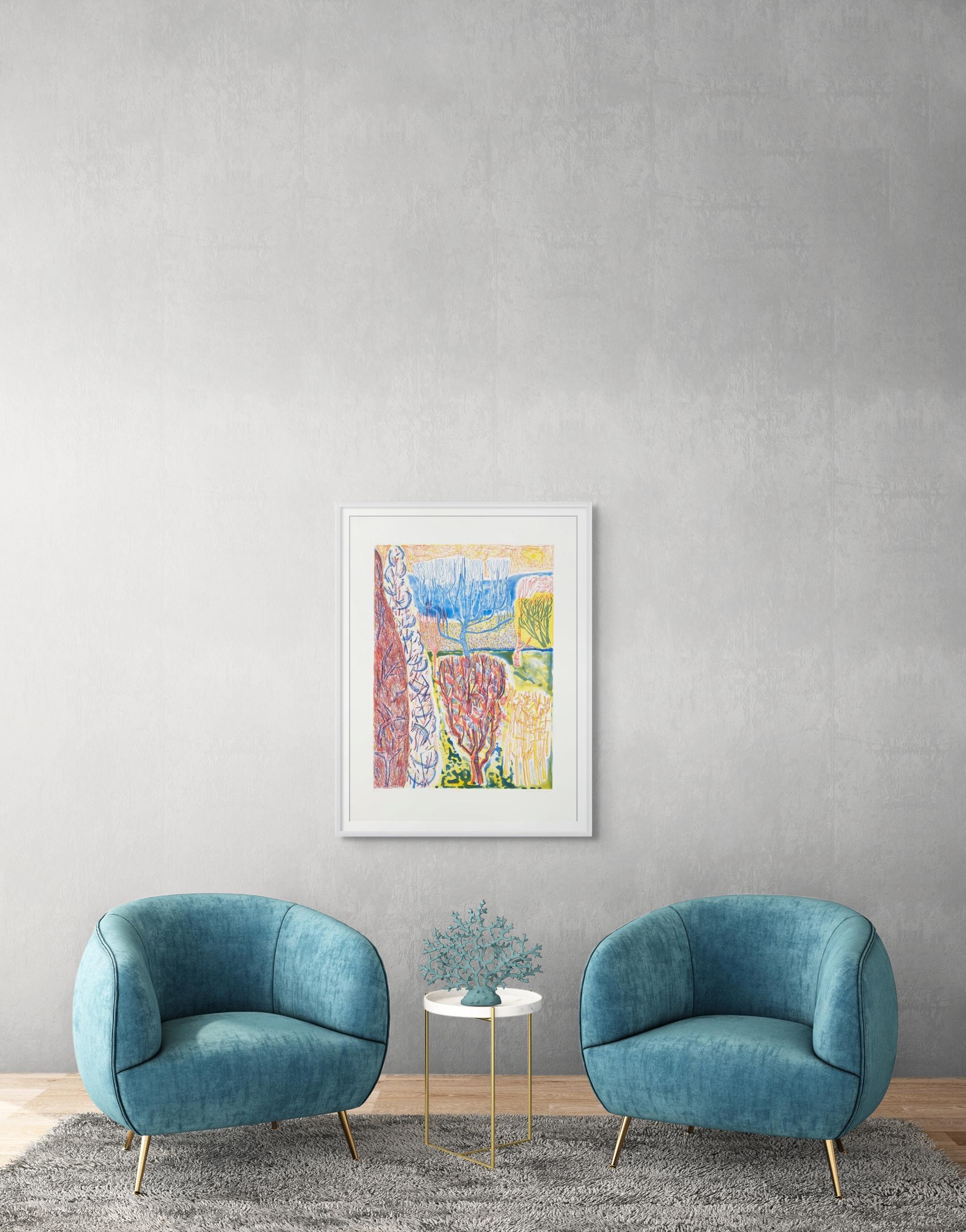 Trovare l'equilibrio - Print Contemporaneo di Shara Hughes