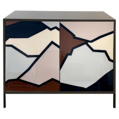 Shard Cabinet No. 2 de Morgan Clayhall - Obra de arte abstracta pintada a mano