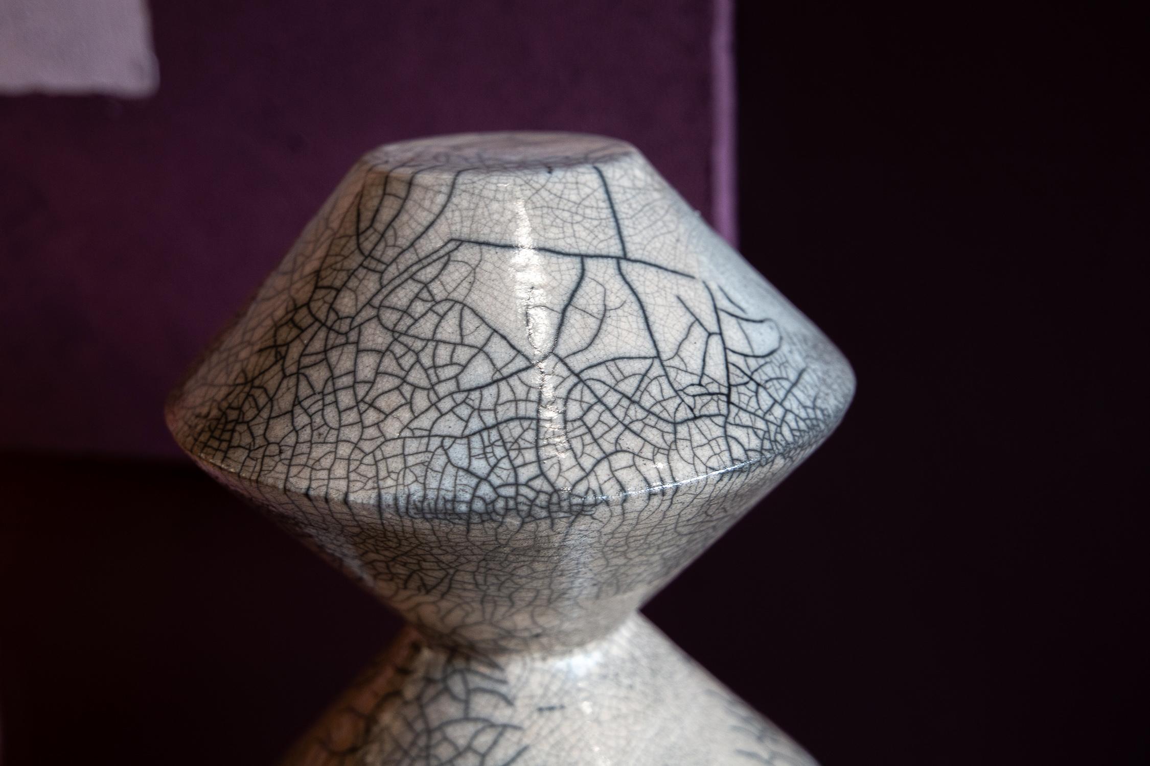 British Shared Shape I, a Ceramic Sculpture in Glazed Stoneware, circa 2019