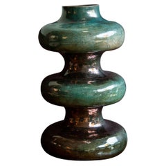 Shared Shape II, a Ceramic Sculpture Vase in Glazed Stoneware 