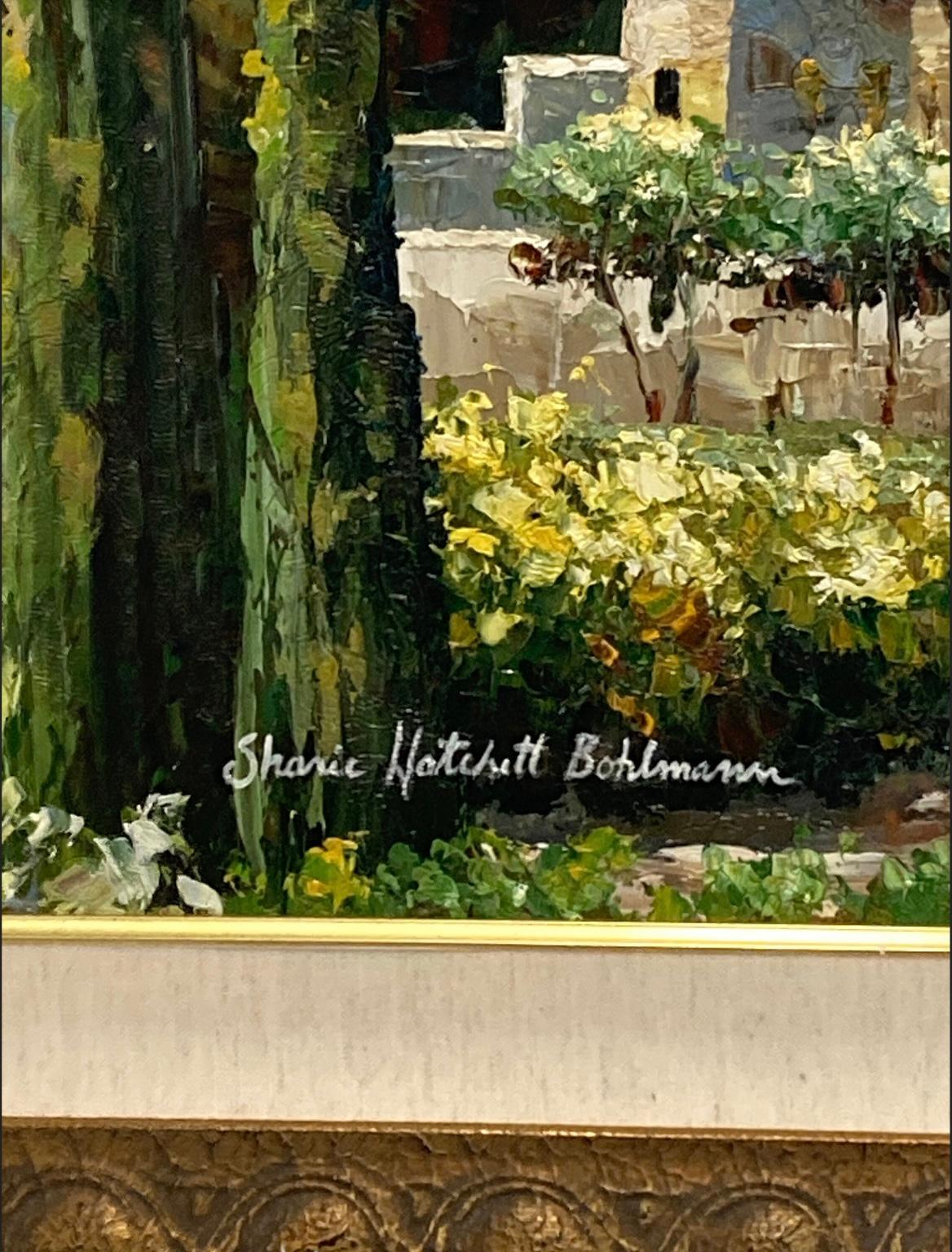 Dies ist ein Sharie Hatchett Bohlmann Original Ölgemälde auf Leinwand Large. In gutem Zustand