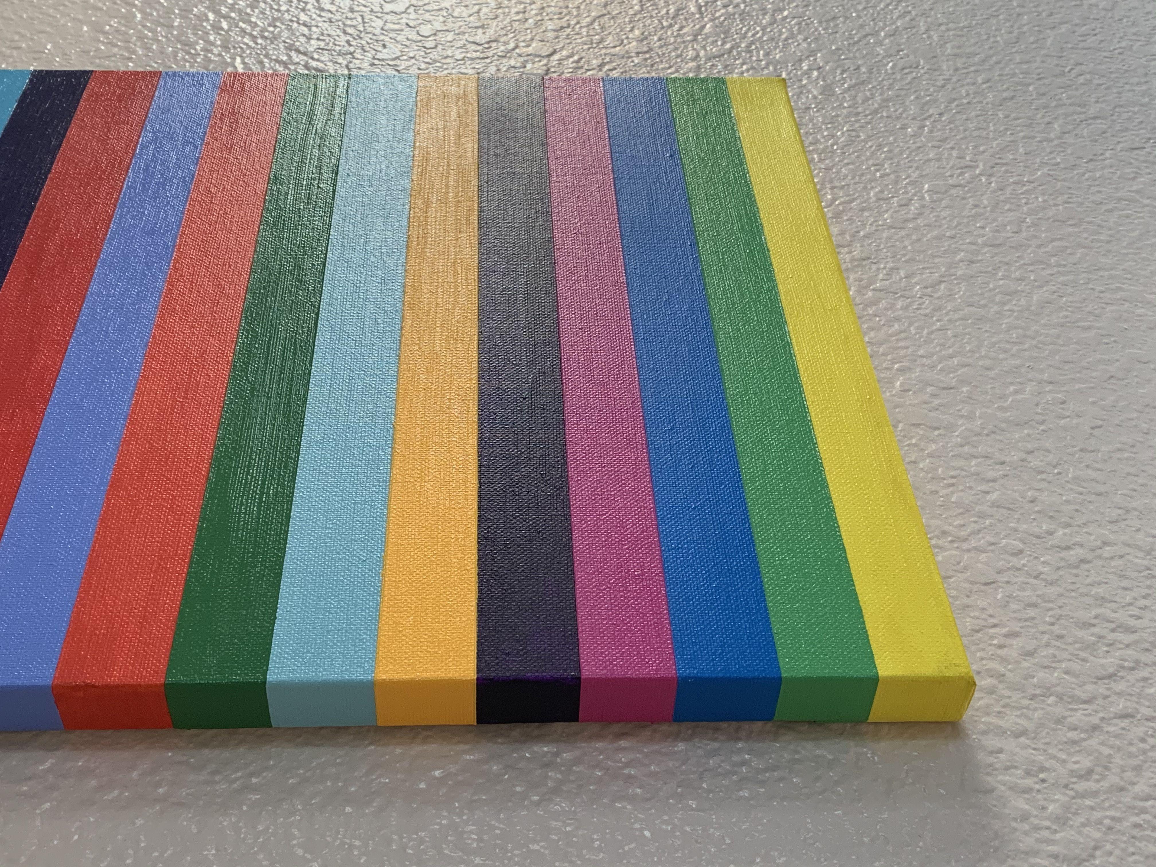 36D, Pittura, Acrilico su tela - Painting Contemporaneo di Sharis Roe DeJaynes