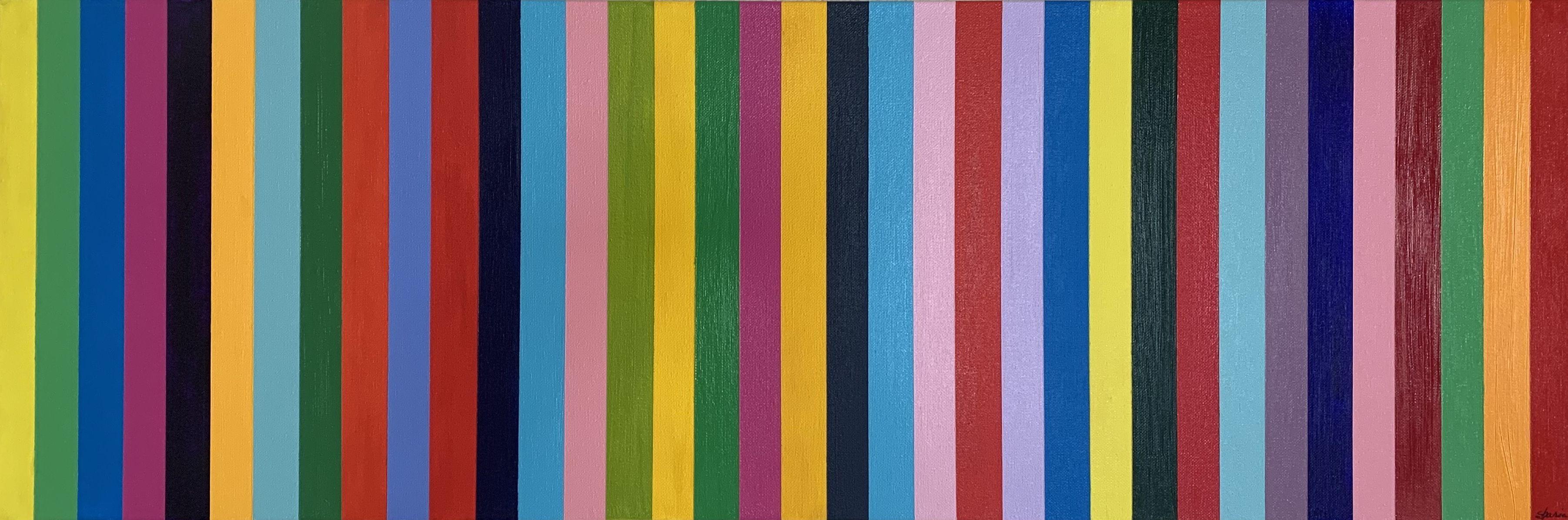 Abstract Painting di Sharis Roe DeJaynes - 36D, Pittura, Acrilico su tela