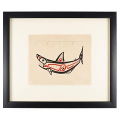 Antique Shark by Roy Henry Vickers, 1976
