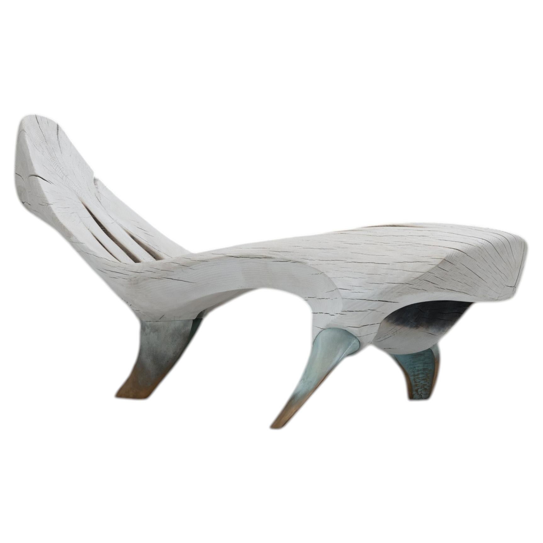 Lounge Shark Chaise Longue by Alun Heslop For Sale