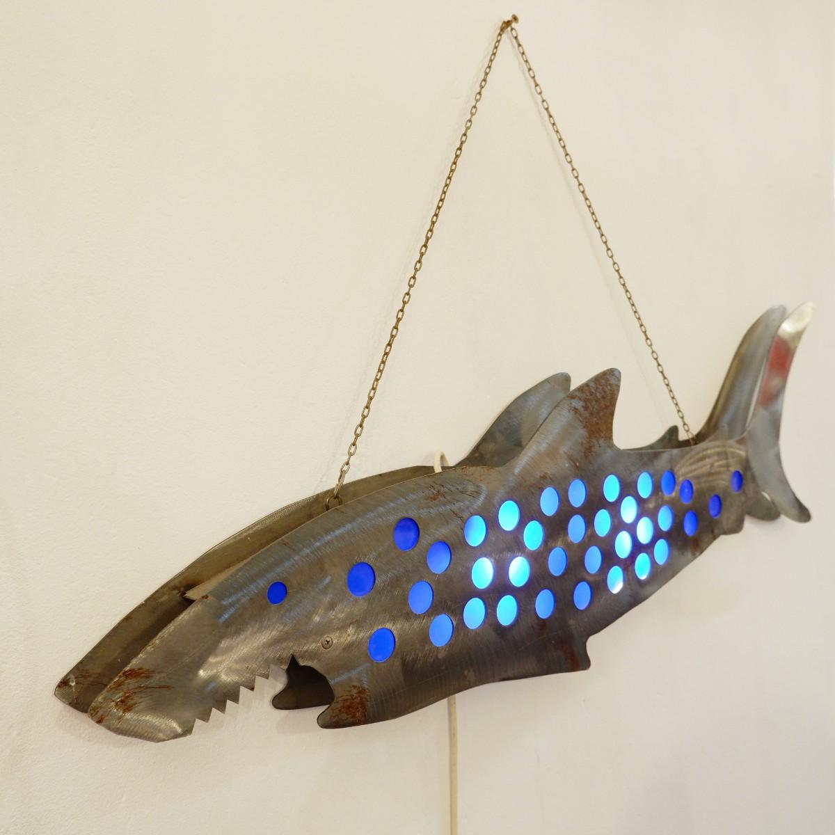 Shark light home décor.