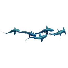 Shark Shiver - Broche de titanio - Broche de diseño