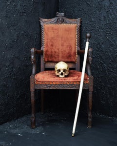 Shark Vertebrae Cane, circa 1880