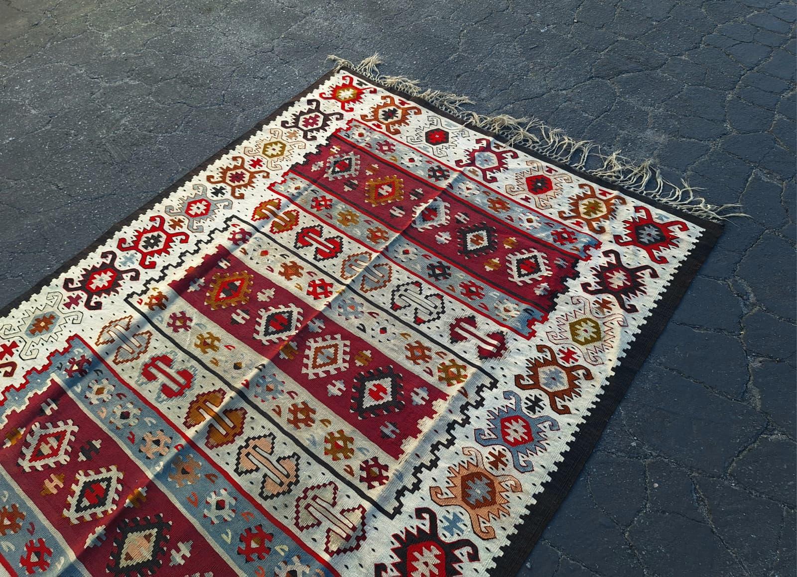 Sharkoy Antiker Kelim (Handgefertigt) im Angebot