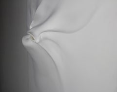 Be-formed 2 von Sharon Brill - Wandskulptur, Porzellan, Weiß, Ästhetik