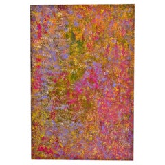 Sharon Cannon "Giverny II" Abstract Oil Painting Color field Canvas LA Artist