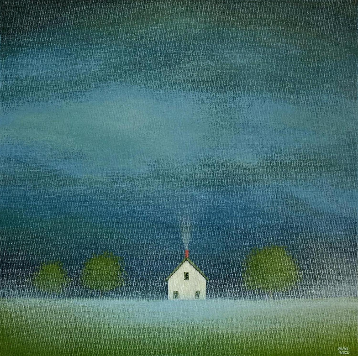Sharon  France Interior Painting – In the Quiet of the Mist, Originalgemälde