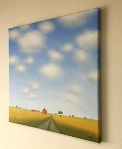 Road Past the Old Farm, Original Painting
