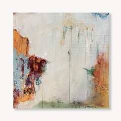 « Always a Way » : acrylique sur panneau de bois, années 2010, œuvre récente, 36 x 36