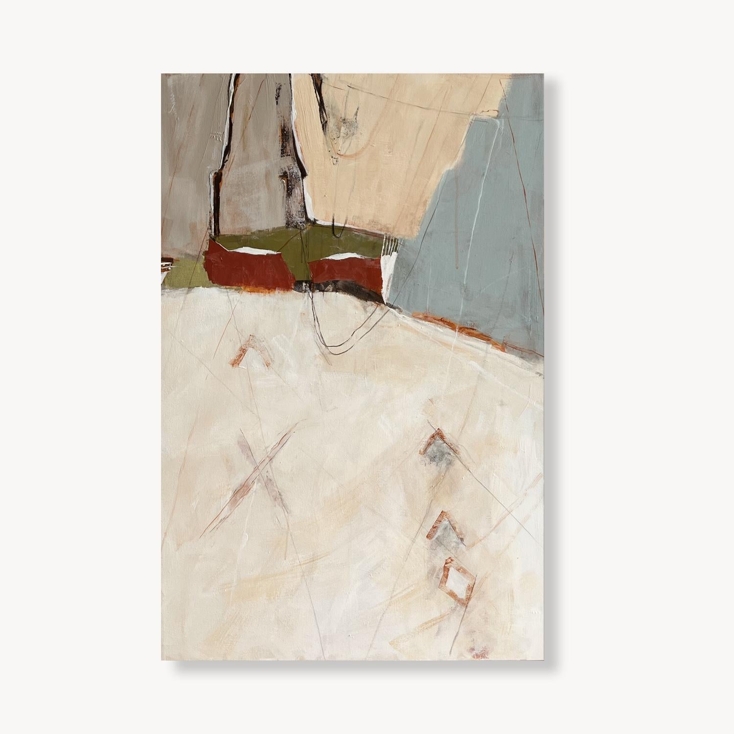 Circo, África: Acrílico sobre lienzo, década de 2010, nuevo, 36x24