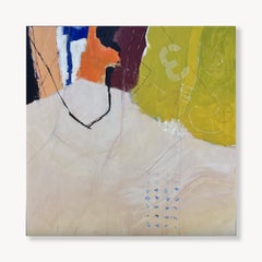 « Dazzling the Crowd » : acrylique sur toile, années 2010, œuvre récente, 36 x 26